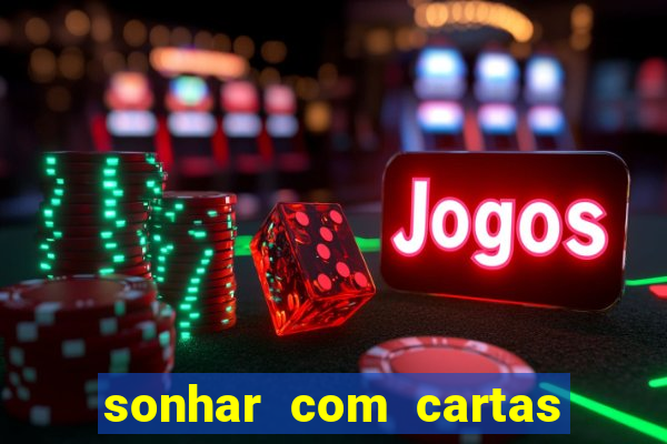 sonhar com cartas de baralho no chao